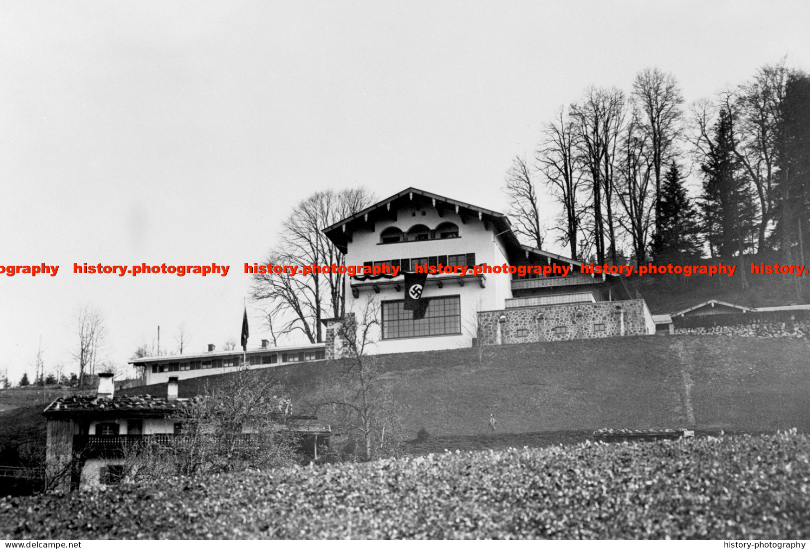 F015003 Adolf Hitler. Home. Berghof. Berchtesgaden - REPRODUCTION - Other & Unclassified