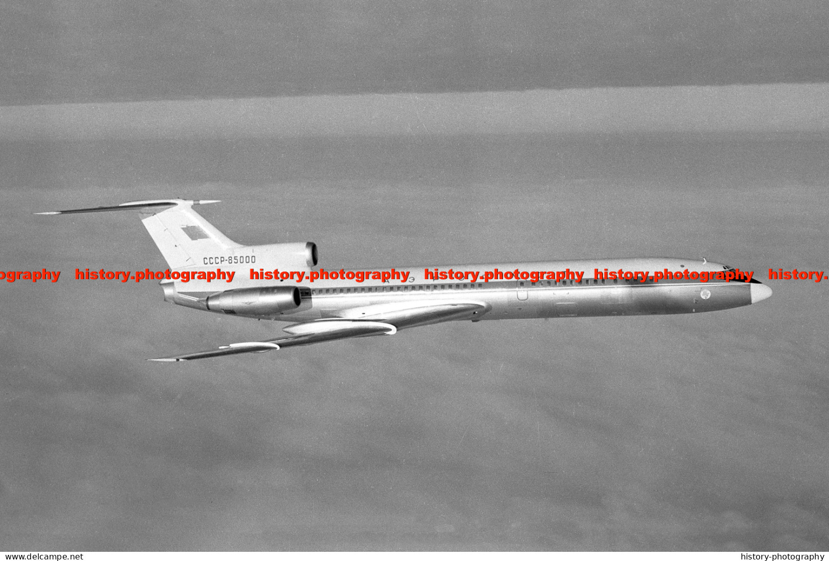 F014985 Tupolev Tu 154. USSR Russian Aircraft. 1970s - REPRODUCTION - Other & Unclassified