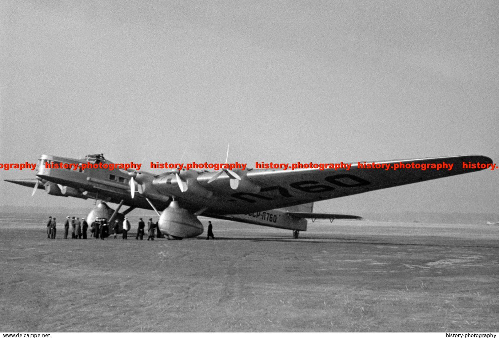 F014972 Tupolev ANT 20. L760. USSR Soviet Russian Aircraft. 1940s - REPRODUCTION - Other & Unclassified