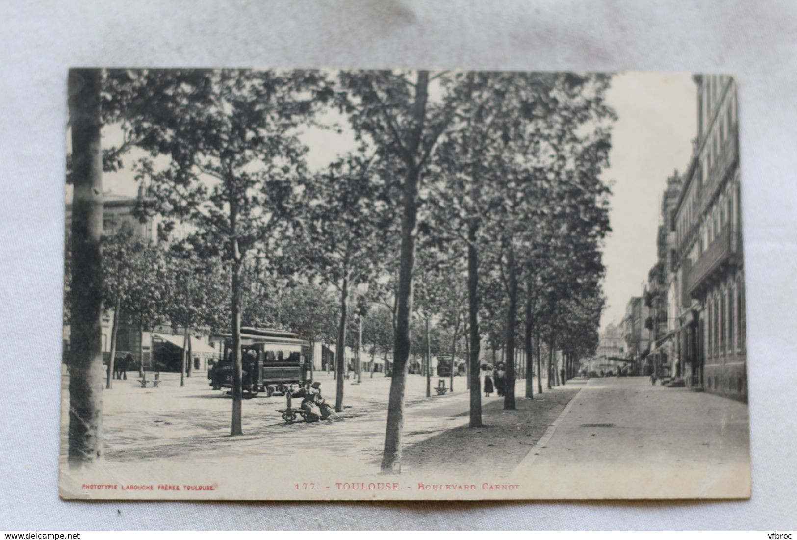 N430, Cpa 1907, Toulouse, Boulevard Carnot, Haute Garonne 31 - Toulouse