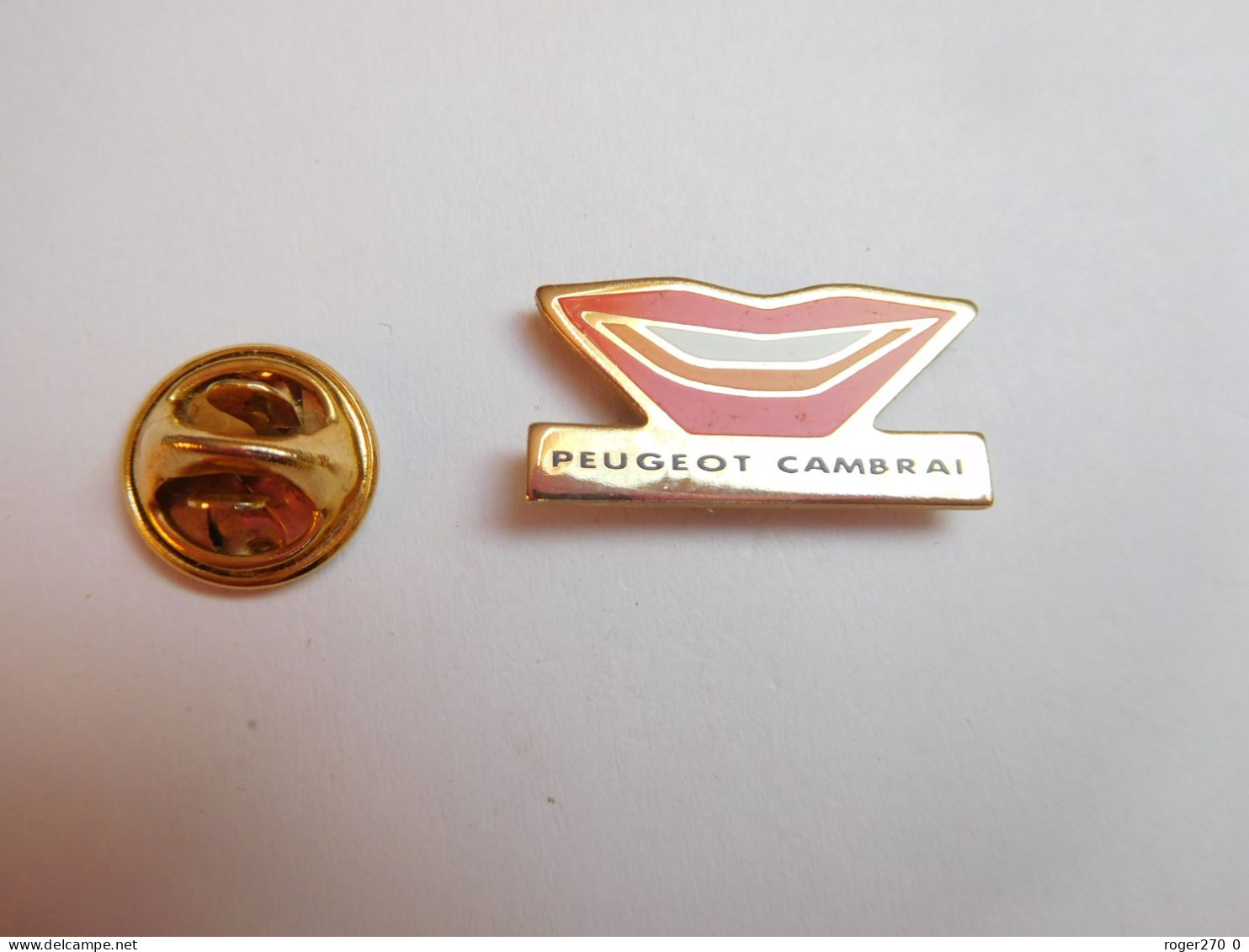 Beau Pin's , Auto Peugeot Cambrai , Signé Acticom - Peugeot