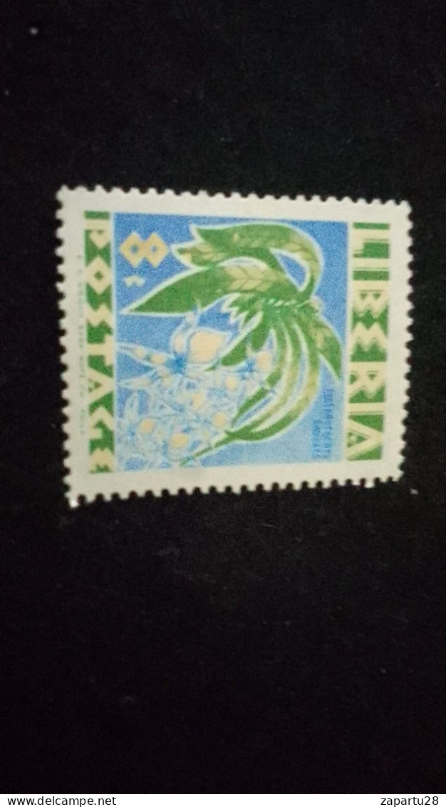 LİBERYA--1945-55   8C      DAMGAsız - Liberia