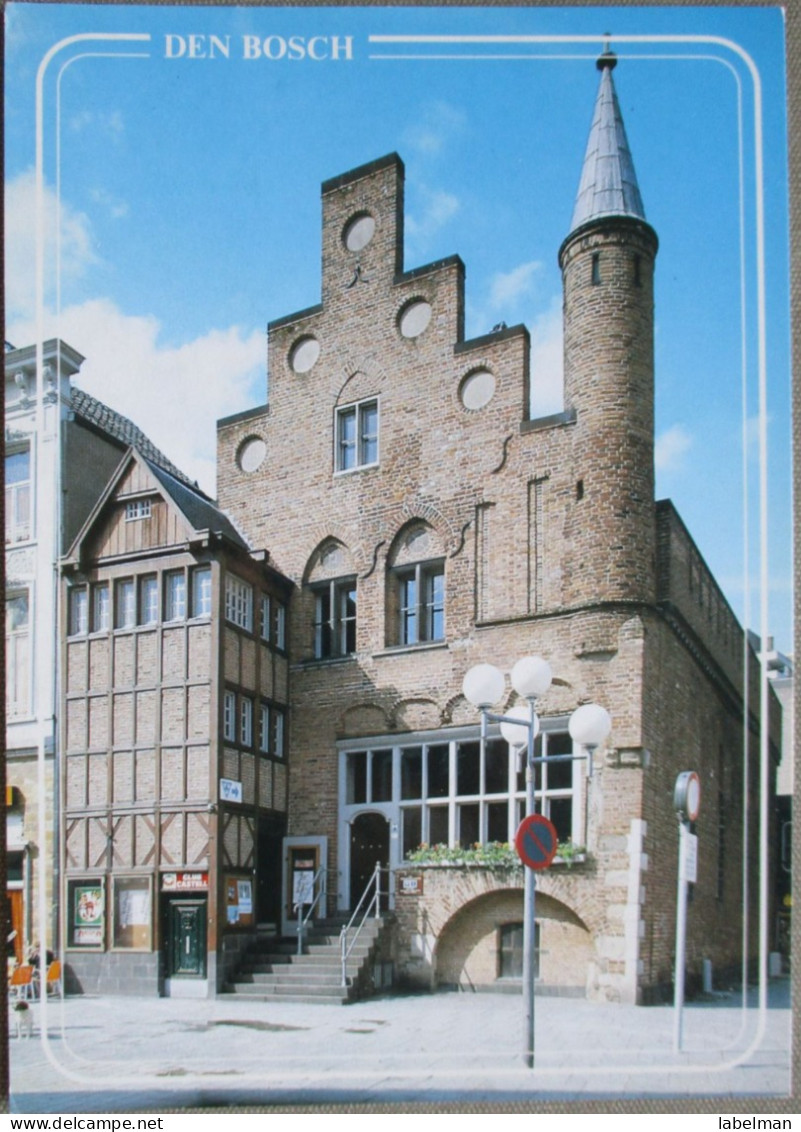 HOLLAND NETHERLAND DEN BOSCH MORIAAN MARKT CITY CHURCH POSTCARD CARTOLINA ANSICHTSKARTE CARTE POSTALE POSTKARTE CARD - 's-Hertogenbosch