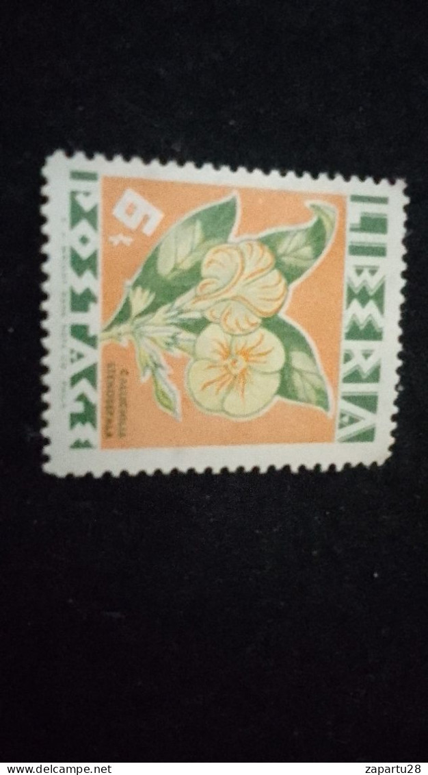 LİBERYA--1945-55   6C      DAMGAsız - Liberia