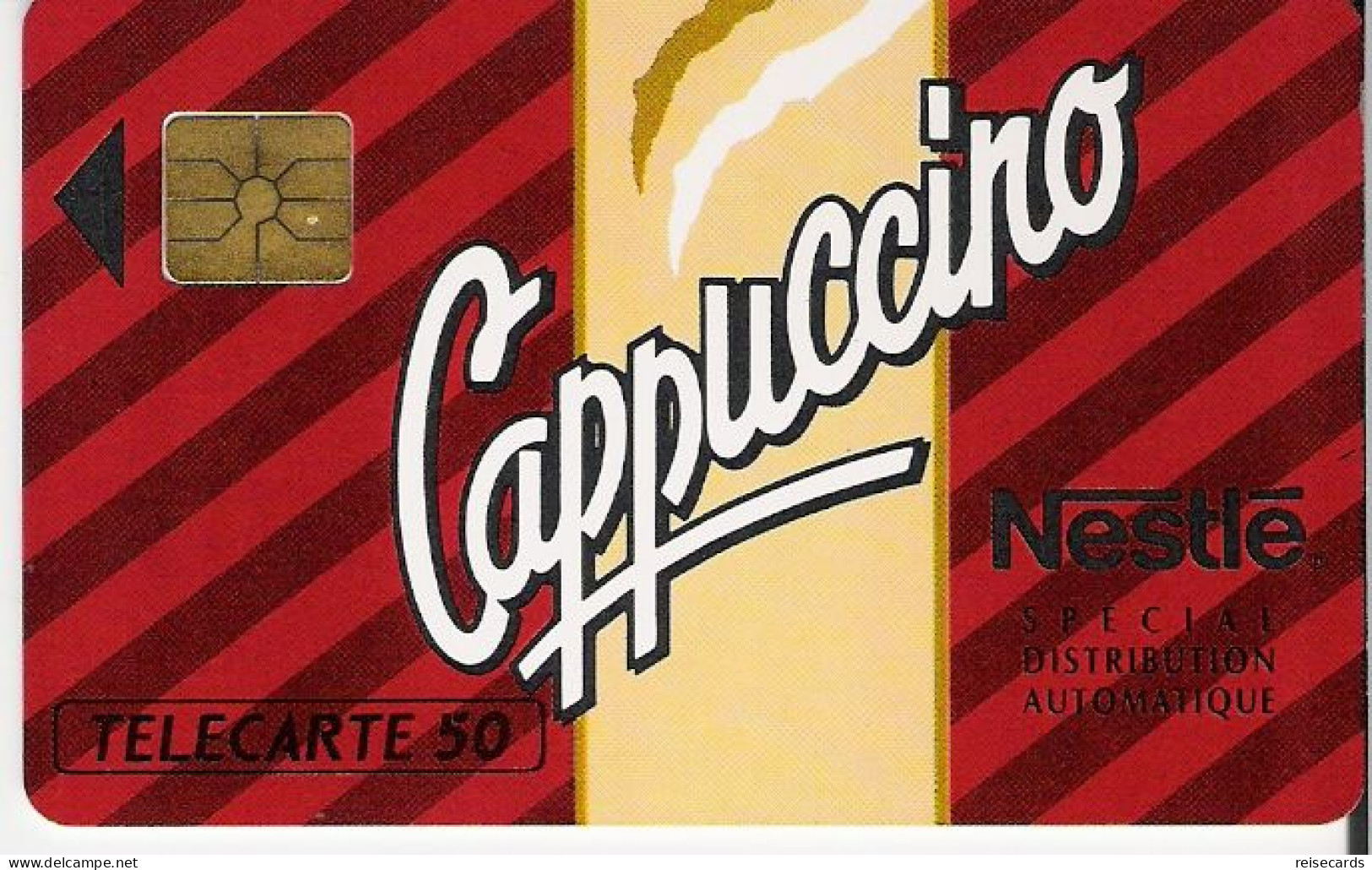 France: France Telecom 11/91 En242 Nestlé Cappuccino. Mint - 1991