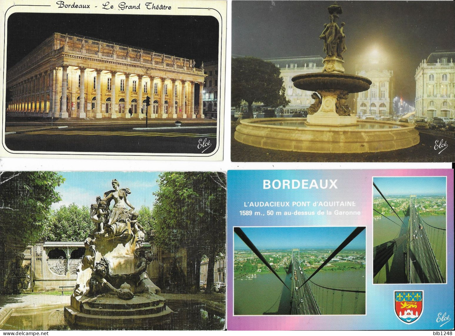 Lot En Vrac Bordeaux Lot De 25 CPM Toutes Scannées - 5 - 99 Cartes