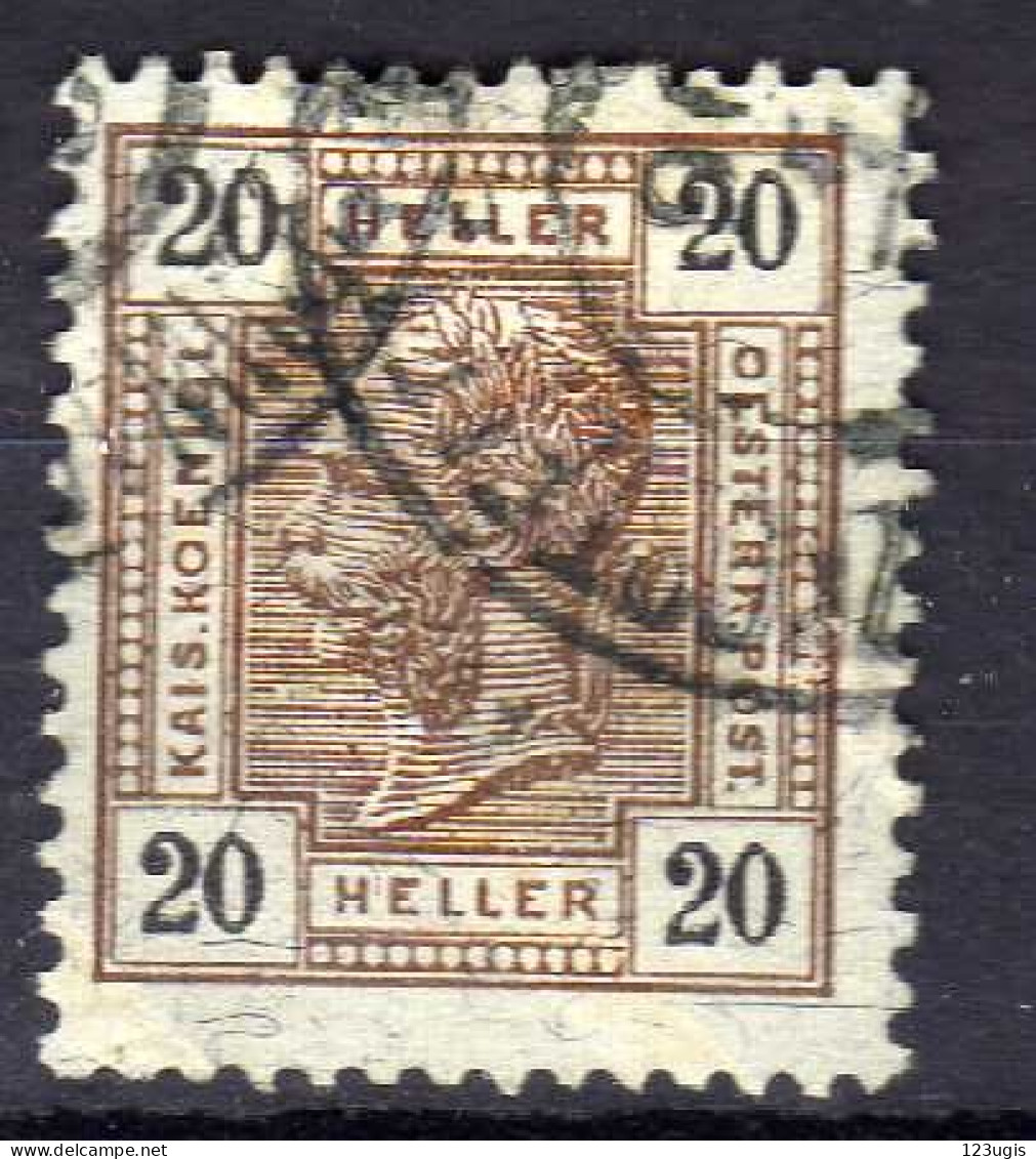 Österreich 1905 Mi 111 A, Gestempelt, Zähnung 13:12 1/2 [200424XIV] - Gebraucht