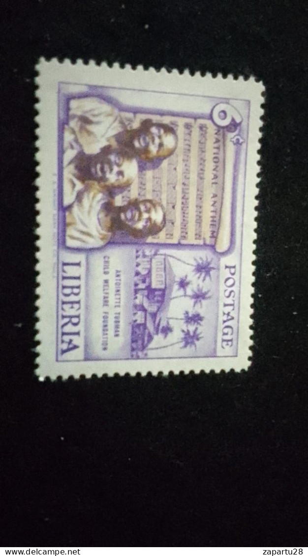 LİBERYA--1945-55   6C      DAMGAsız - Liberia