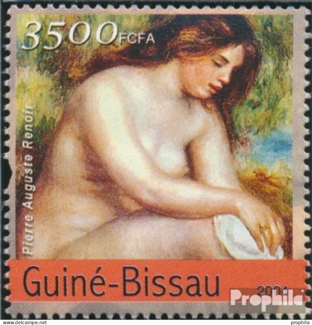 Guinea-Bissau 2768 (kompl. Ausgabe) Postfrisch 2004 Aktgemälde - Guinée-Bissau