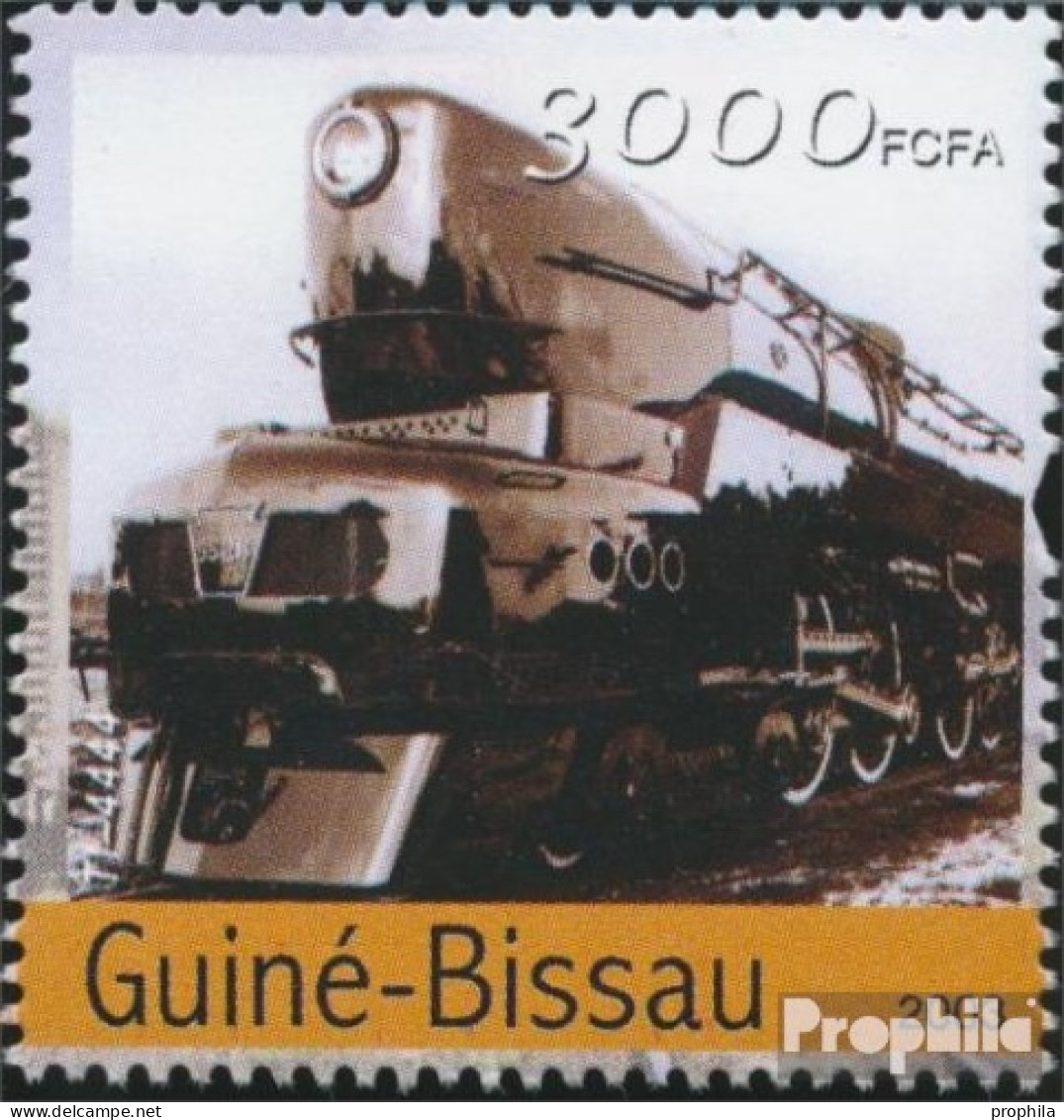 Guinea-Bissau 2753 (kompl. Ausgabe) Postfrisch 2004 Lokomotiven Aus Aller Welt - Guinée-Bissau