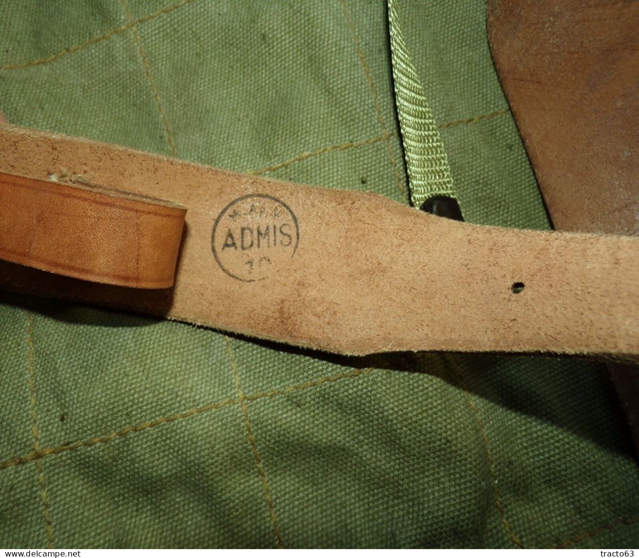 SAC A DOS ROMANIAN ARMY BACKPACK CANVAS WWII , EMPLACEMENT POUR LE CASQUE , TAMPON SUR LES SANGLES  ,FERMETURE PAR CORDA - Ausrüstung