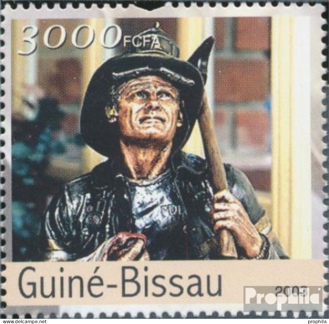 Guinea-Bissau 2393 (kompl. Ausgabe) Postfrisch 2003 Feuerwehr Von New York - Guinée-Bissau