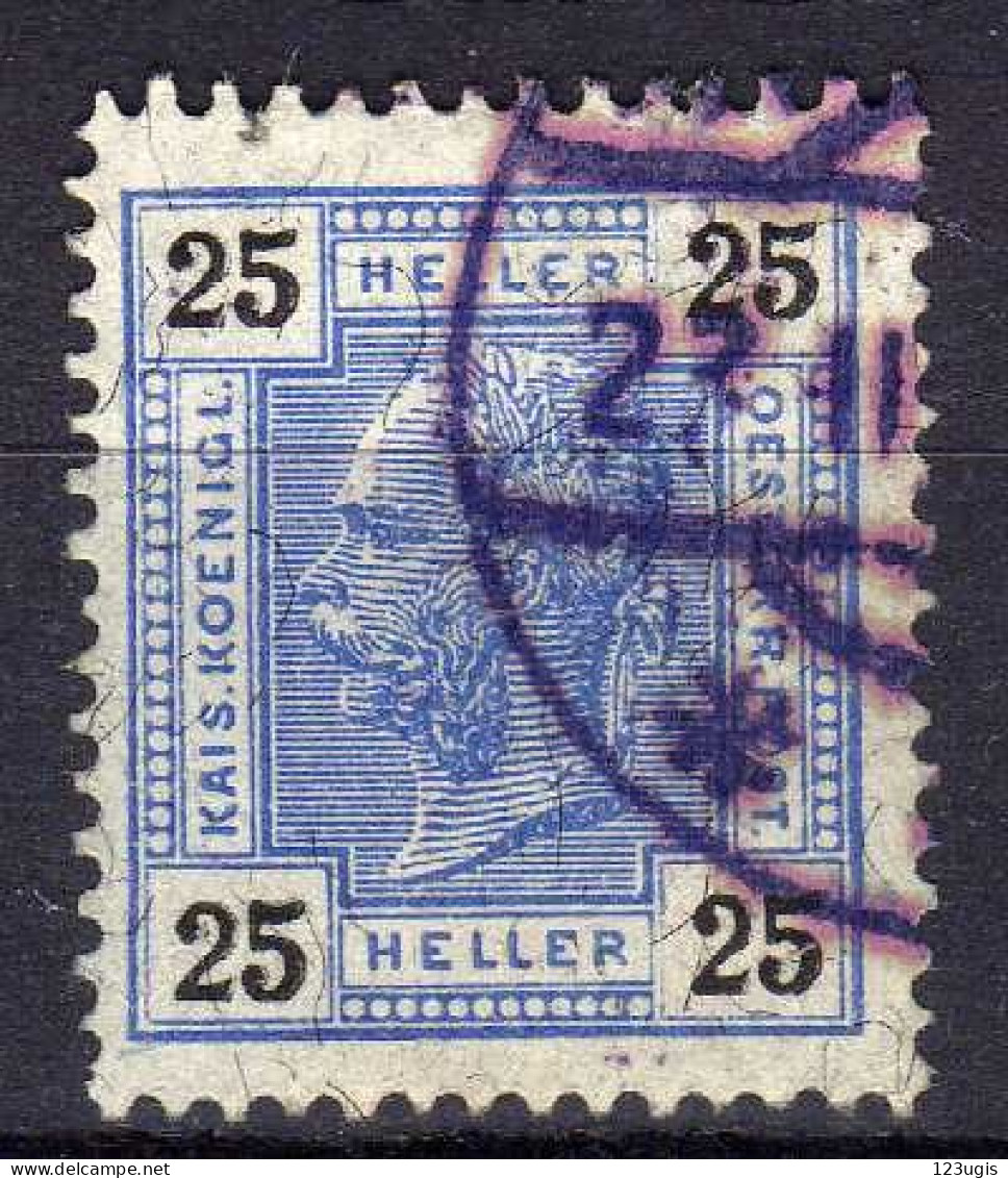 Österreich 1905 Mi 112 C, Gestempelt, Zähnung 13:12 1/2 [200424XIV] - Oblitérés