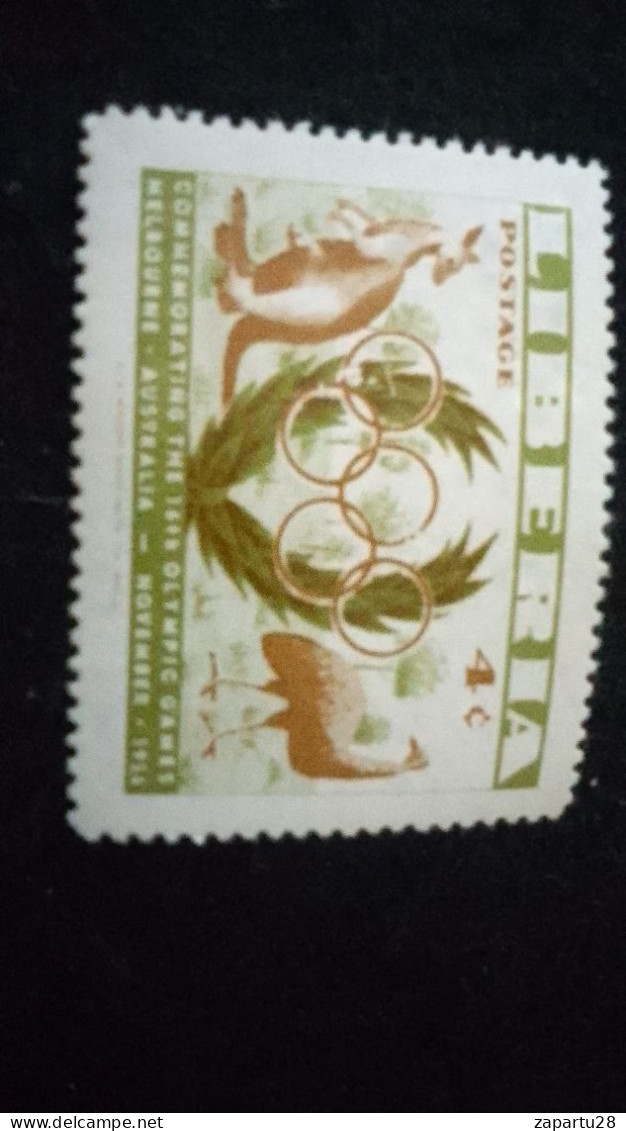 LİBERYA--1945-55   4C      DAMGAsız - Liberia