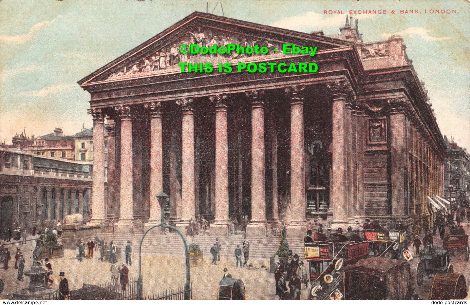 R434808 Royal Exchange And Bank. London. 1906 - Altri & Non Classificati