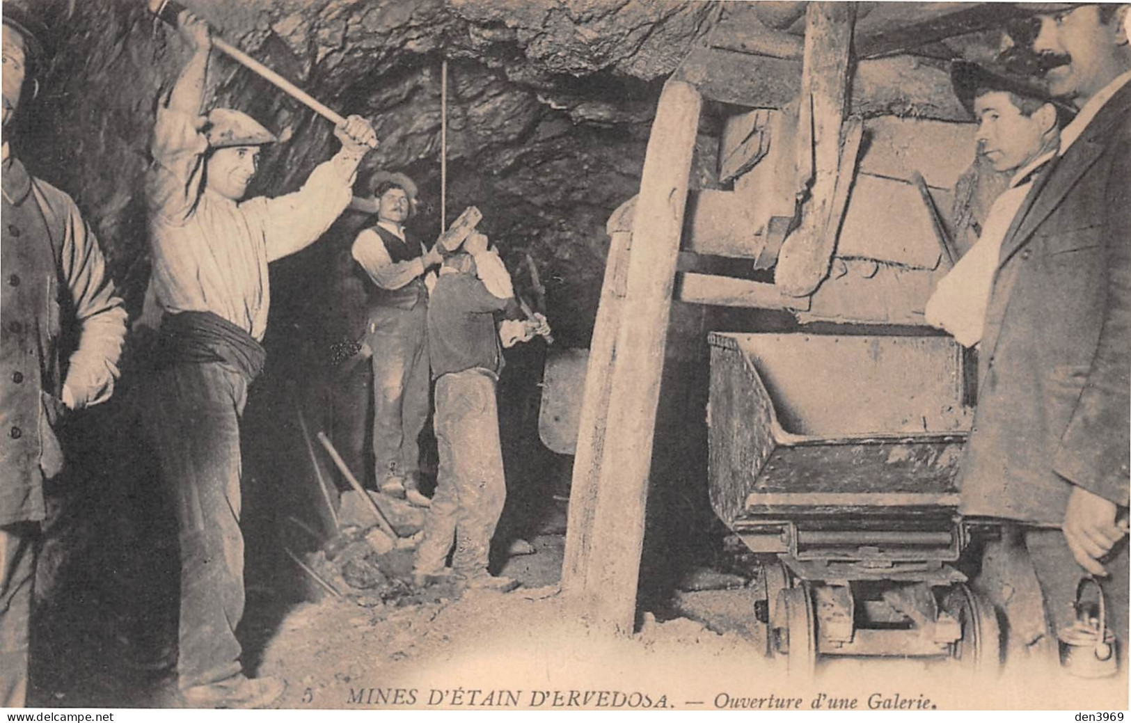 Portugal - ERVEDOSA - Mines D'Etain - Ouverture D'une Galerie - Sonstige & Ohne Zuordnung