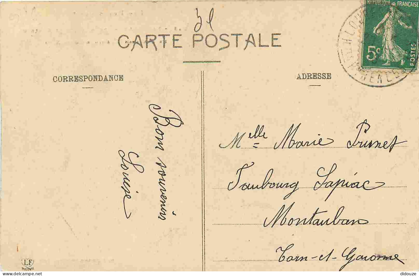 31 - Barbazan - Grand Salle Du Château - CPA - Oblitération Ronde De 1913 - Voir Scans Recto-Verso - Barbazan