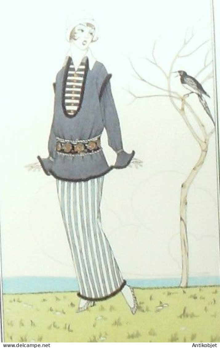 4 X Gravures De Mode Costume Parisien 1912-1914 Voir Détails - Eaux-fortes