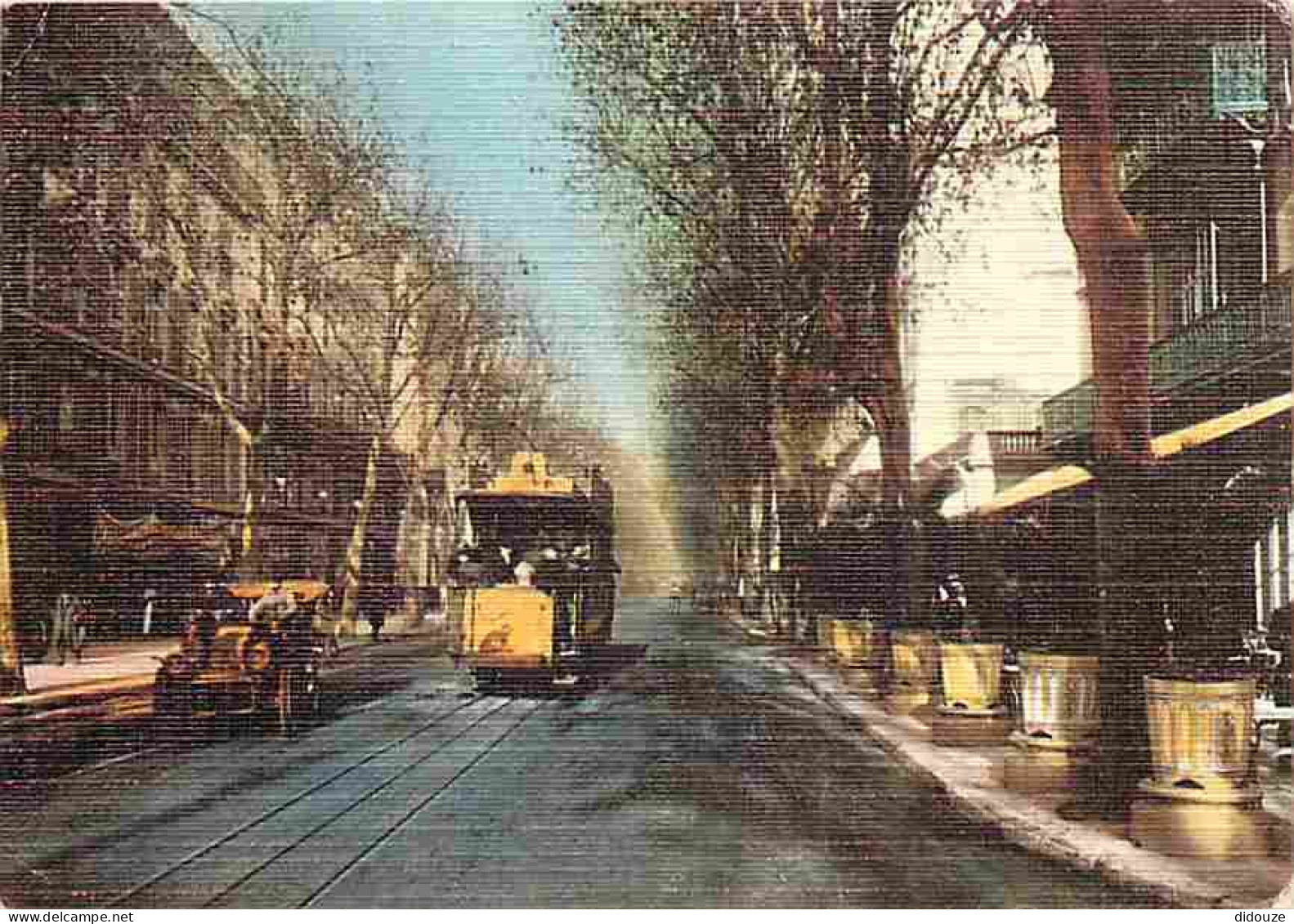 Trains - Tramways - Nice - La Belle Epoque - L'Avenue De La Gare - CPM - Voir Scans Recto-Verso - Tramways