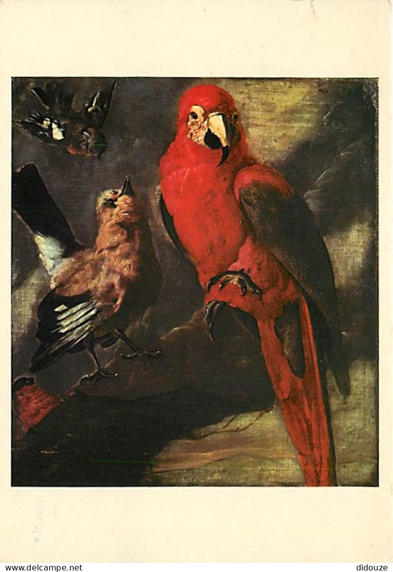 Art - Peinture - Adriaen Van Utrecht - L'Ara Et Le Bouvreuil - Oiseaux - CPM - Voir Scans Recto-Verso - Pittura & Quadri