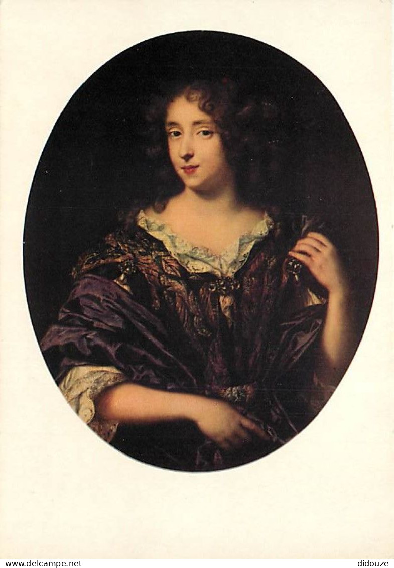 Art - Peinture - Histoire - Pierre Mignard - Portrait D'Hélène Ferrand, Marquise De St-Germain-Beaupré - Carte De La Lot - Histoire