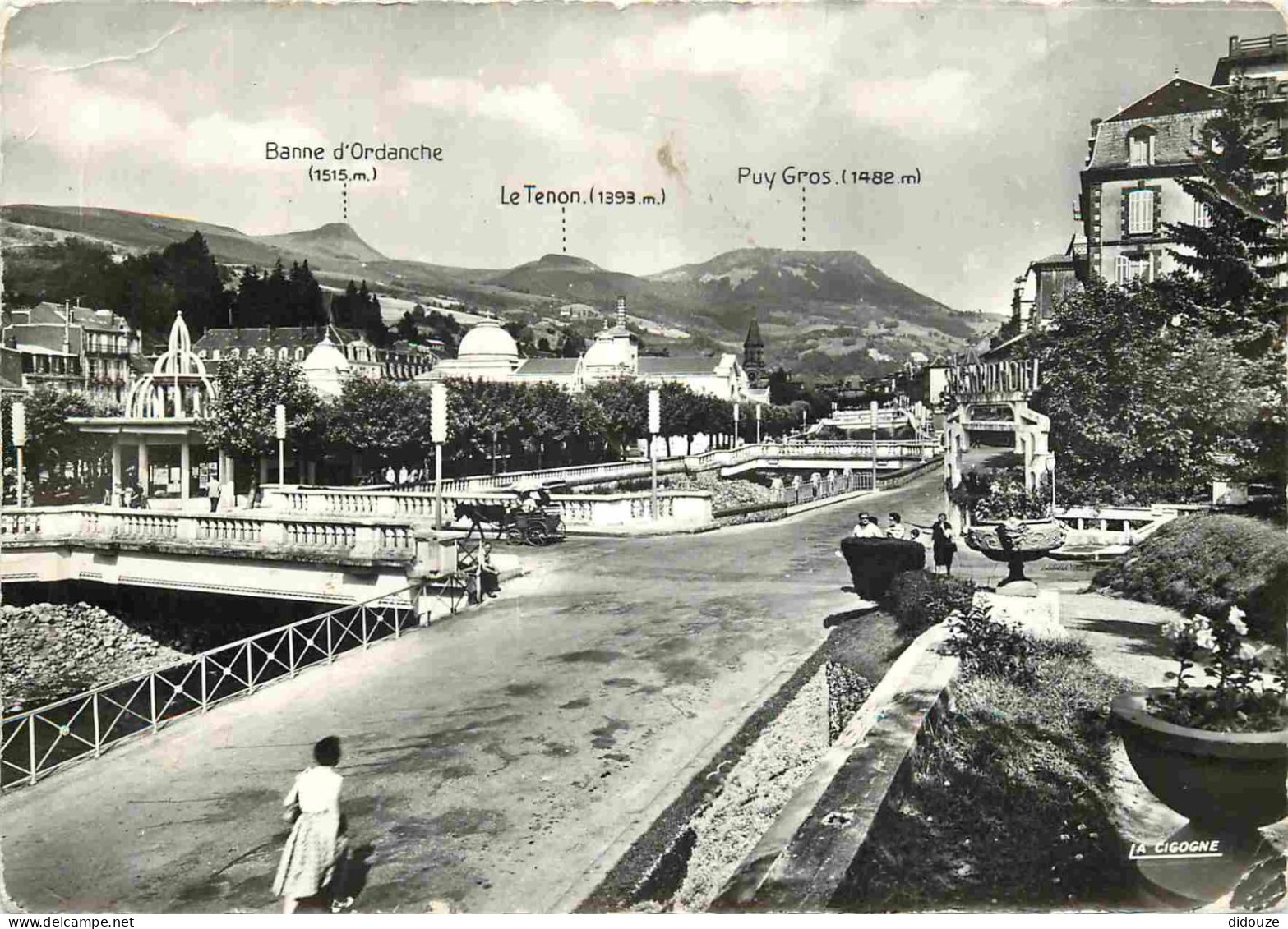 63 - La Bourboule - Les Ponts Sur La Dordogne - Animée - Capitale De L'Allergie - Mention Photographie Véritable - Carte - La Bourboule