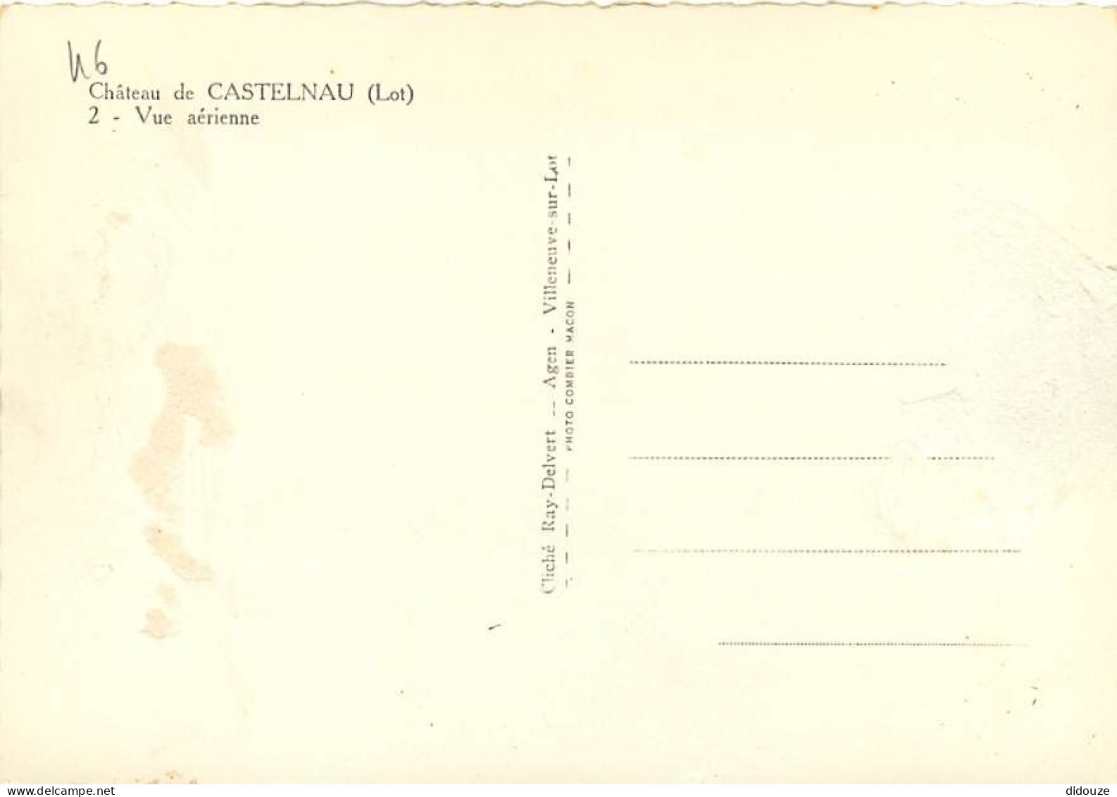 46 - Castelnau Bretenoux - Château De Castelnau - Vue Aérienne - Carte Dentelée - CPSM Grand Format - Voir Scans Recto-V - Bretenoux