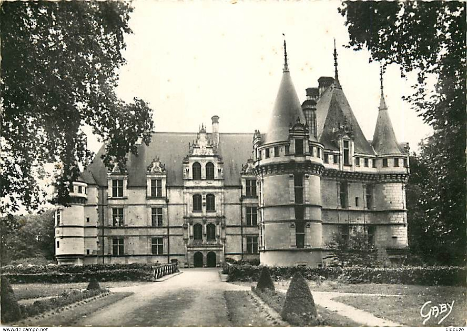 37 - Azay Le Rideau - Le Château - Carte Dentelée - CPSM Grand Format - Voir Scans Recto-Verso - Azay-le-Rideau