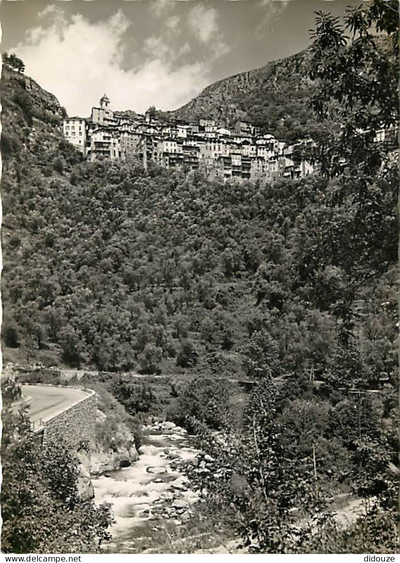 06 - Saorge - Le Pittoresque Village De Saorge (ait. 520 M.) - Vue Générale - Mention Photographie Véritable - Carte Den - Andere & Zonder Classificatie