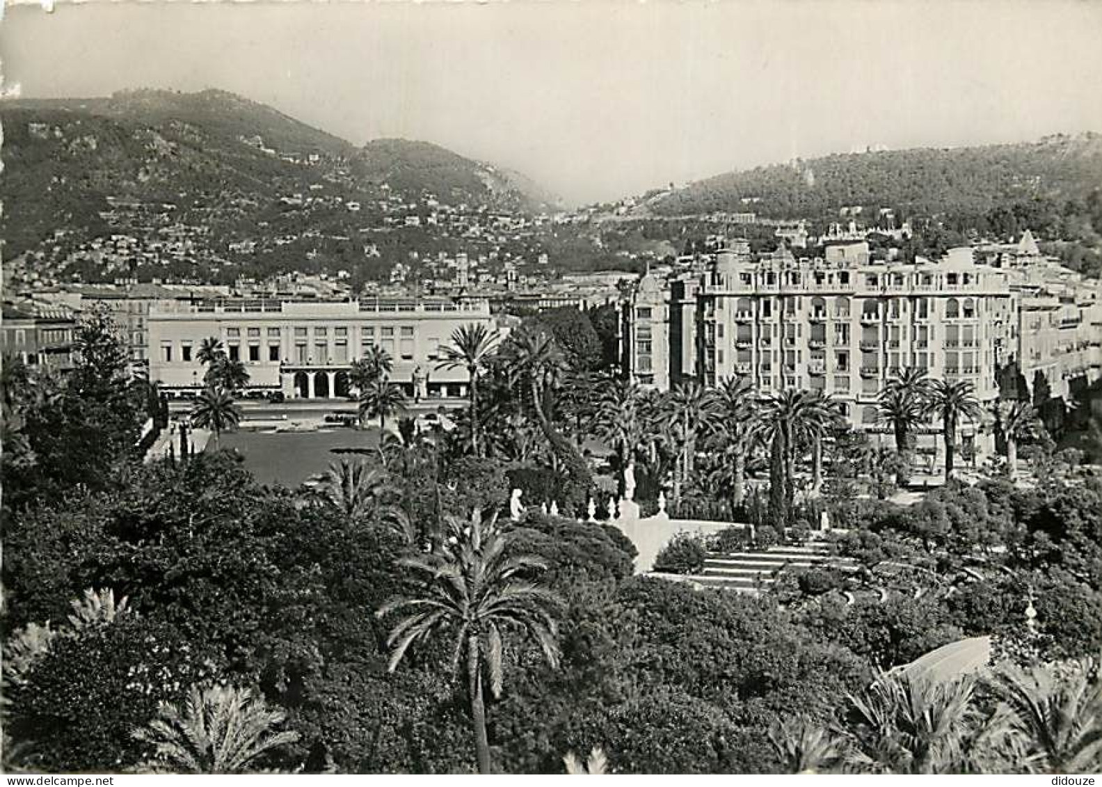 06 - Nice - Le Casino Municipal - Les Jardins De L'Hotel Albert 1er - Carte Dentelée - CPSM Grand Format - Voir Scans Re - Parken En Tuinen