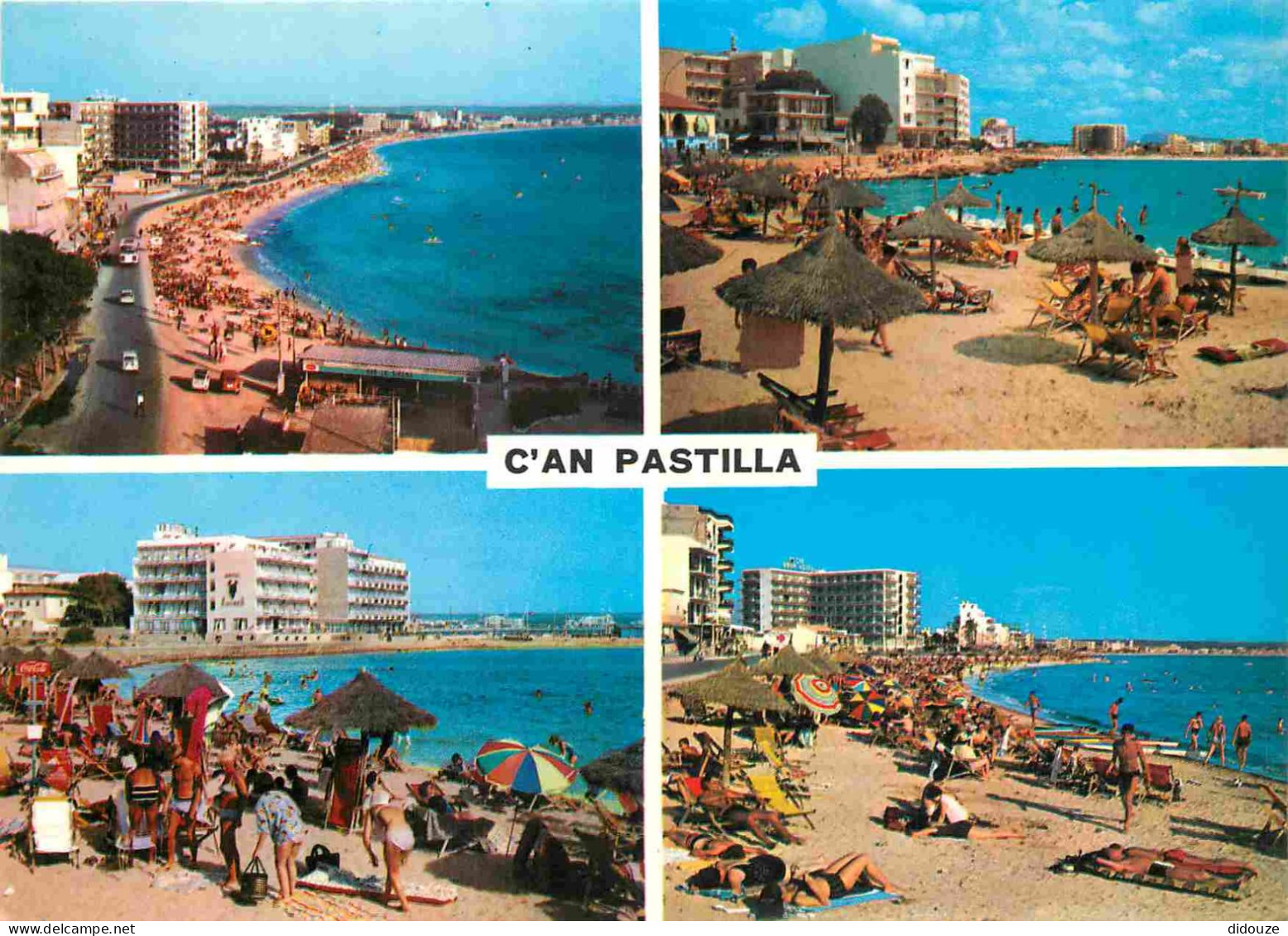 Espagne - Espana - Islas Baleares - Palma De Mallorca - Ca'n Pastilla - Multivues - Plage - Playa - CPM - Voir Scans Rec - Palma De Mallorca