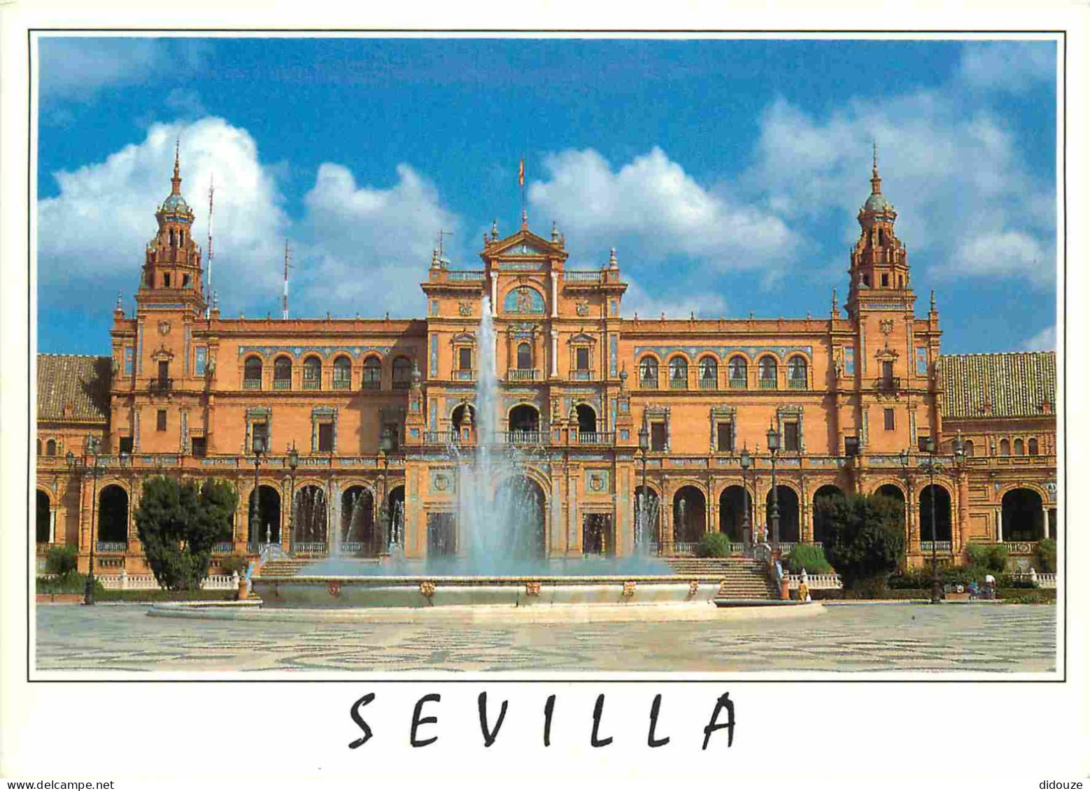 Espagne - Espana - Andalucia - Sevilla - Plaza De Espana - Place D'Espagne - Espana - CPM - Voir Scans Recto-Verso - Sevilla