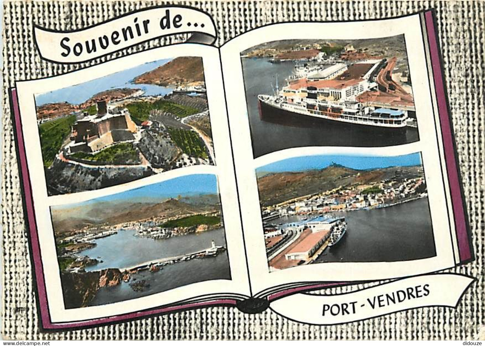 66 - Port Vendres - Multivues - Bateaux - CPSM Grand Format - Voir Scans Recto-Verso - Port Vendres