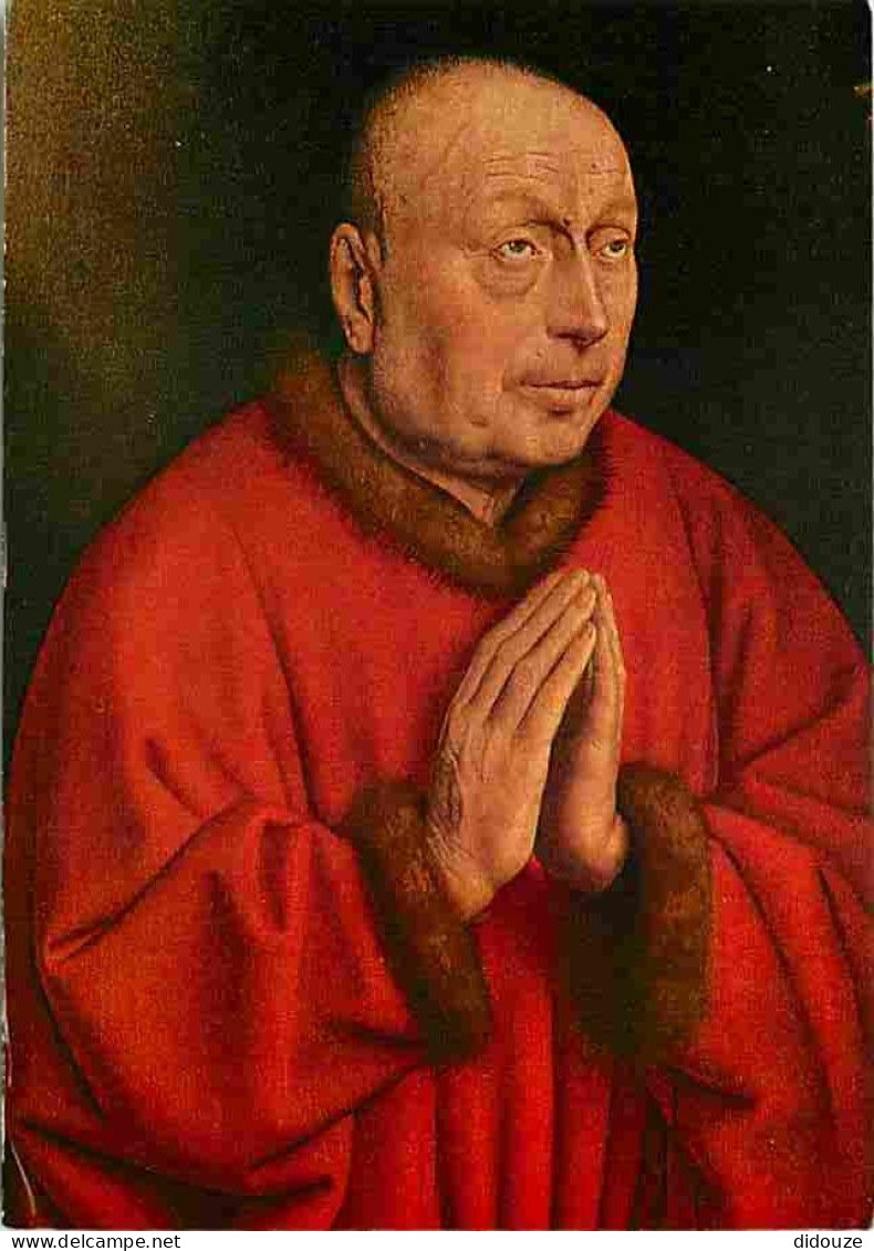 Art - Peinture Religieuse - Van Eyck - Het Lam Gods - Jodocus Vijd - Le Donateur - Gent - Sint-Baafskathedraal - Carte N - Paintings, Stained Glasses & Statues
