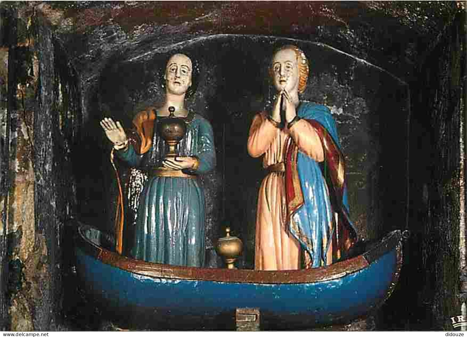 Art - Art Religieux - Les Saintes Maries De La Mer - Sainte Marie Jacobé Et Sainte Marie Salomé Dans Leur Barque - CPM - - Gemälde, Glasmalereien & Statuen