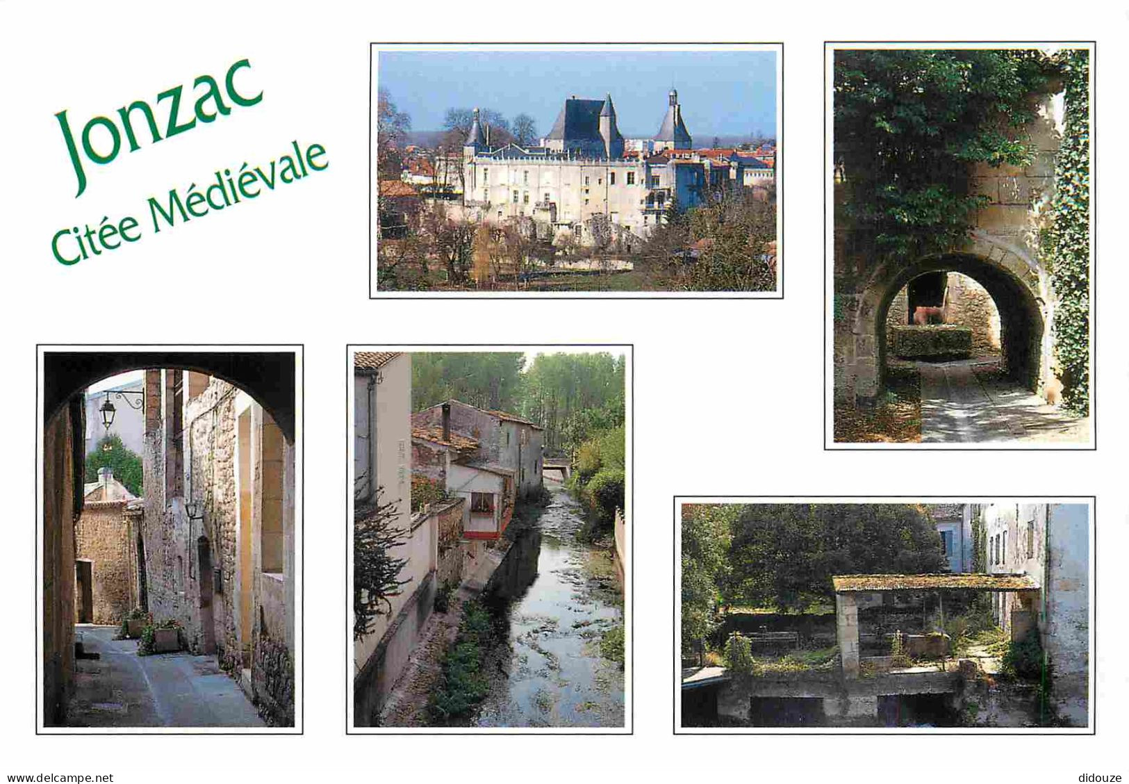 17 - Jonzac - Cité Médiévale - Multivues - CPM - Carte Neuve - Voir Scans Recto-Verso - Jonzac