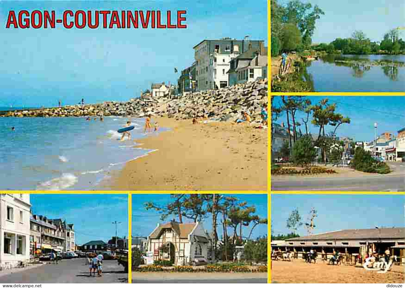 50 - Agon - Coutainville - Multivues - Plage - Carte Neuve - CPM - Voir Scans Recto-Verso - Andere & Zonder Classificatie