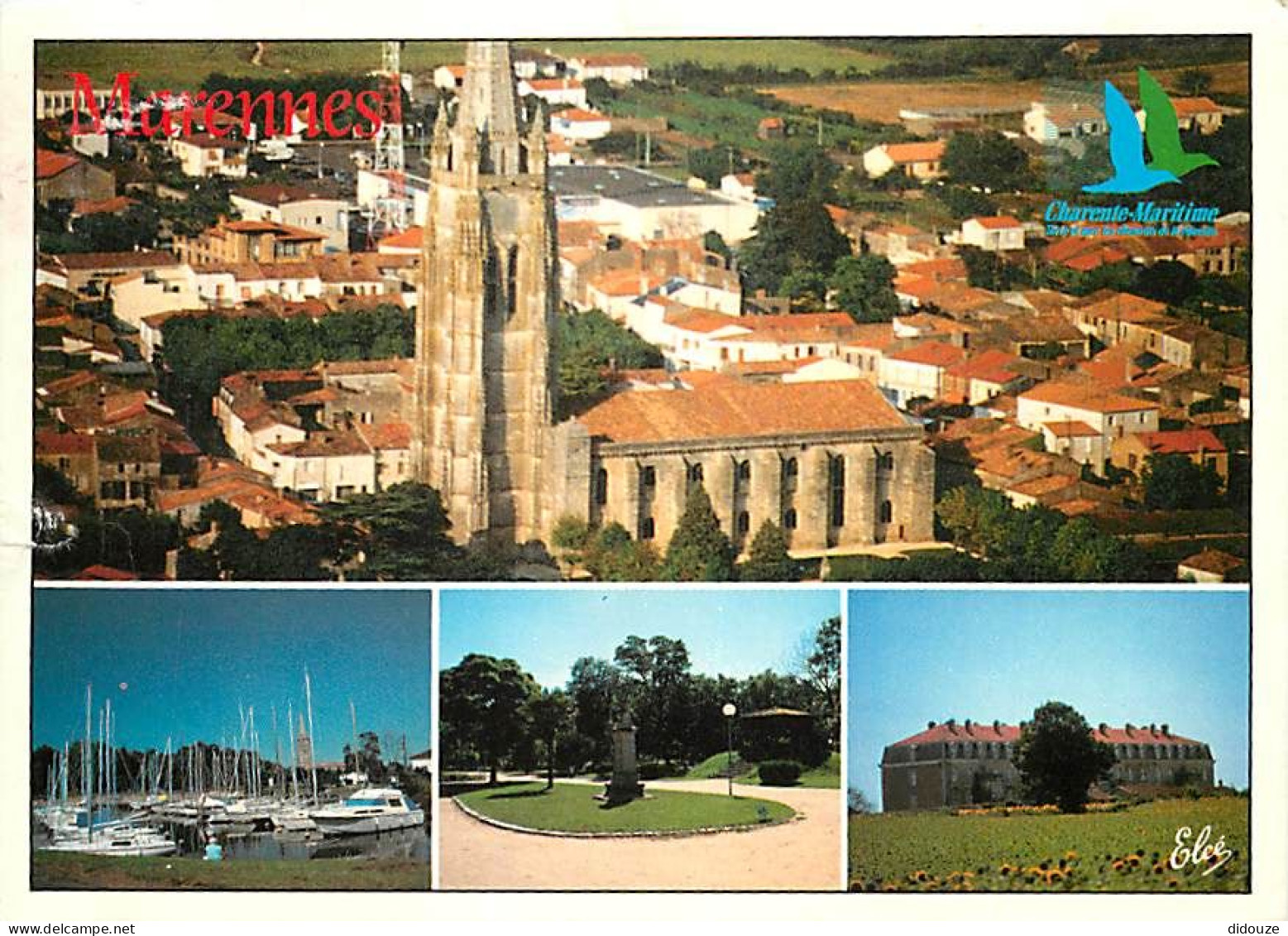 17 - Marennes - Multivues - Vue Aérienne - CPM - Voir Scans Recto-Verso - Marennes