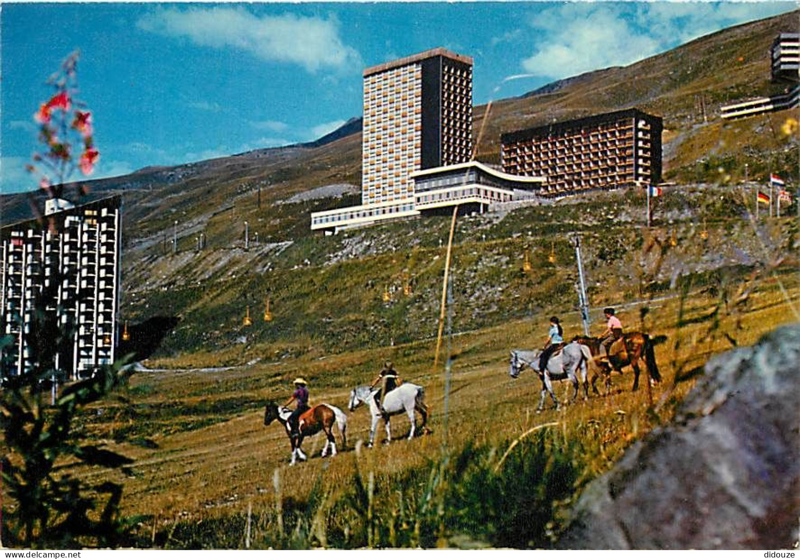 Animaux - Chevaux - Vallée Des Belleville - Les Ménuires - Promenade à Cheval - Carte Neuve - CPM - Voir Scans Recto-Ver - Caballos