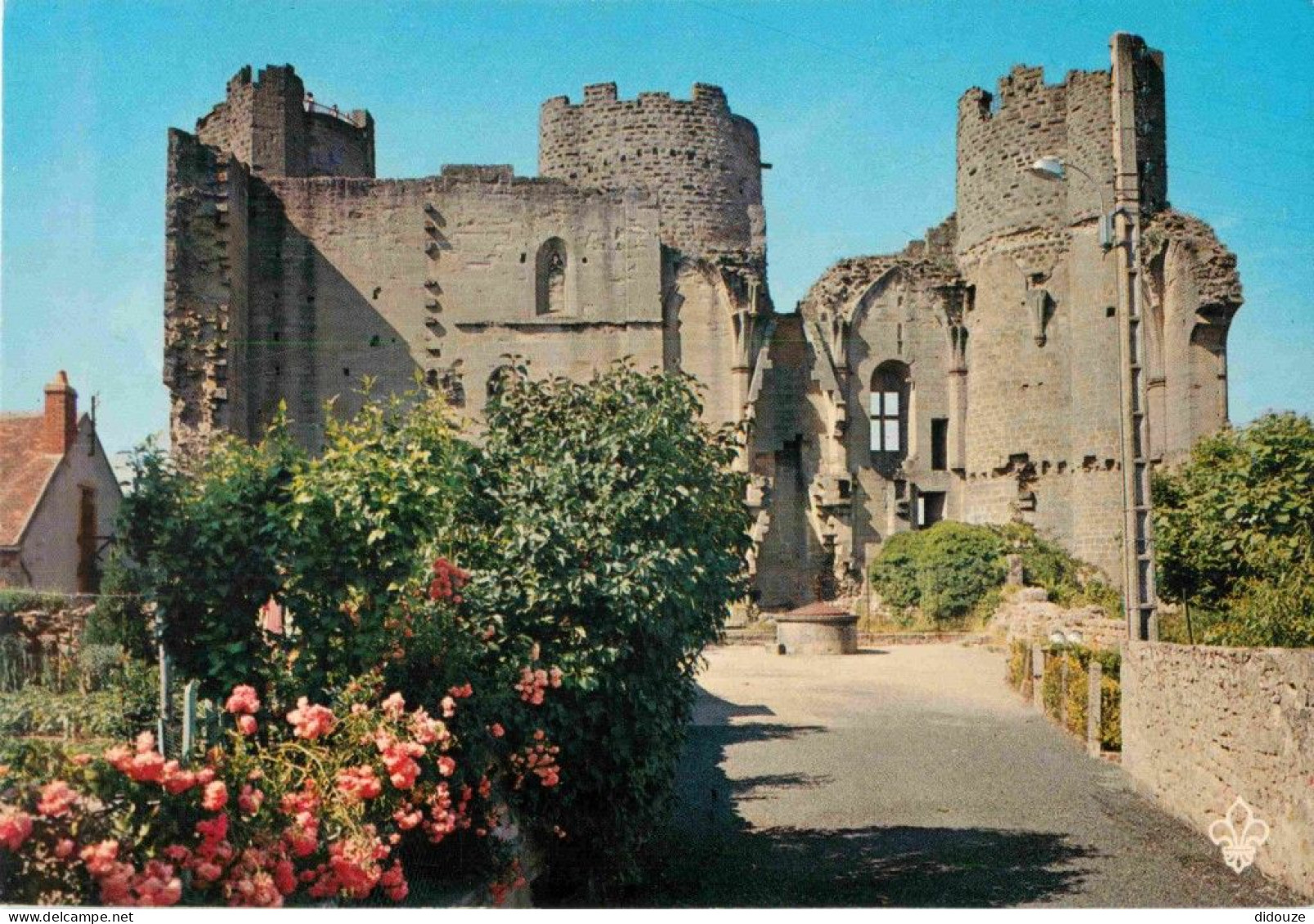 03 - Bourbon L'Archambault - Les Ruines Du Château - CPM - Flamme Postale - Voir Scans Recto-Verso - Bourbon L'Archambault