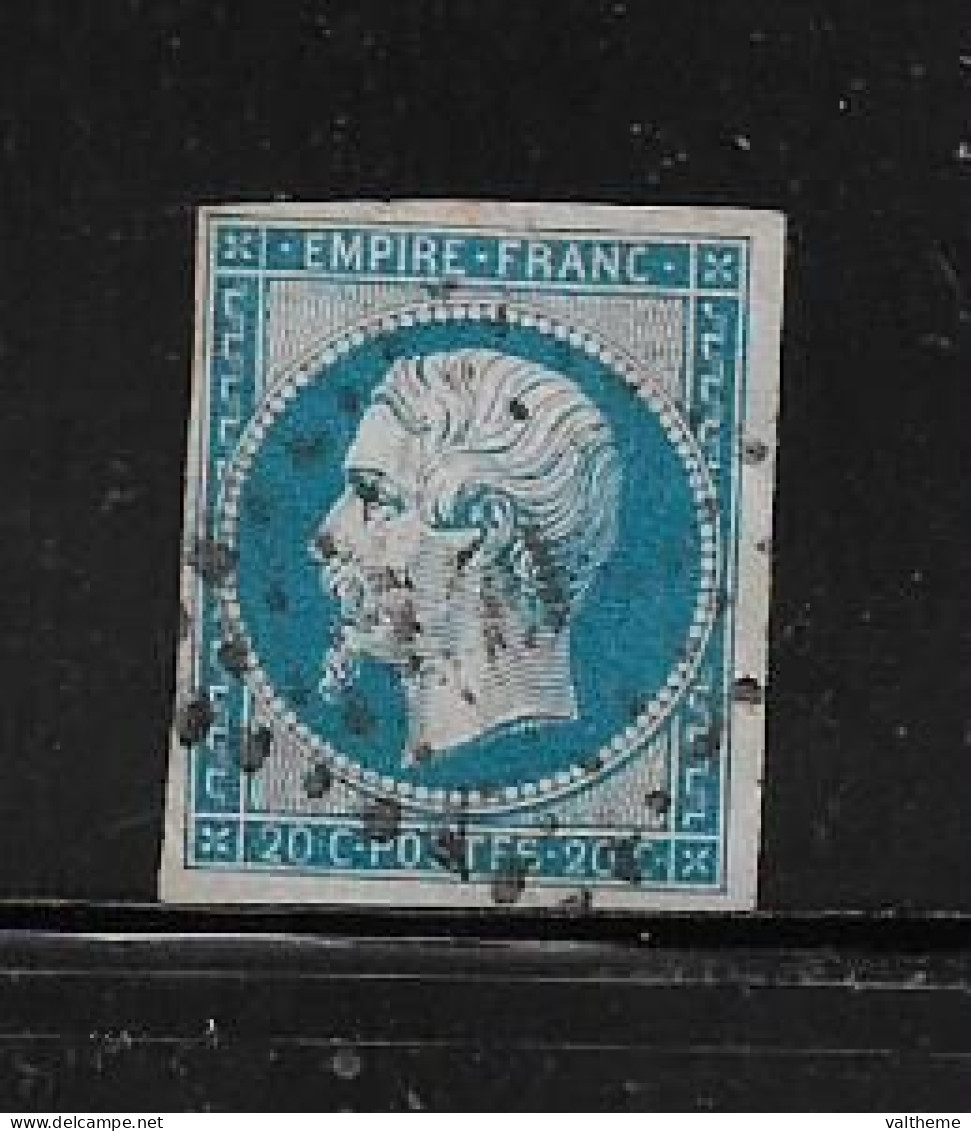 FRANCE  ( FR1 - 90 )   1853  N° YVERT ET TELLIER  N° 14A - 1853-1860 Napoléon III.