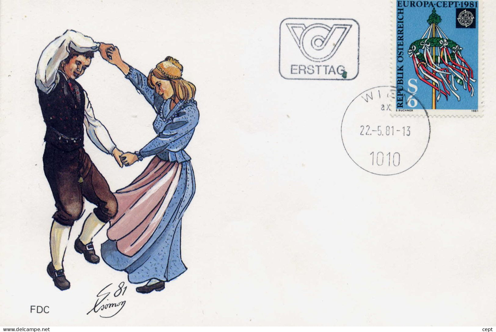 Austria - Europa Cept 1981 -  FDC - 1981