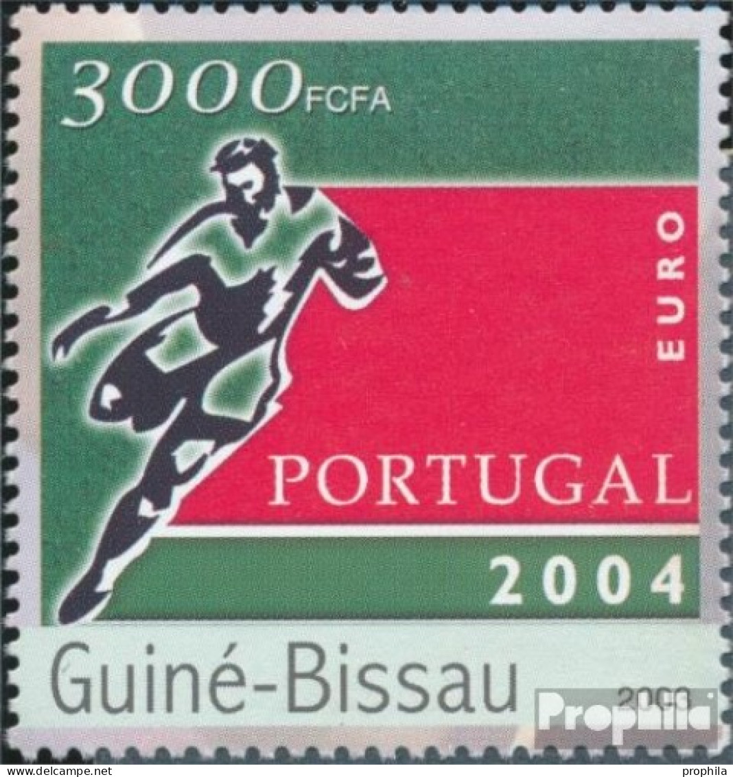 Guinea-Bissau 2086 (kompl. Ausgabe) Postfrisch 2003 Fußball EURO 2004 Portugal - Guinea-Bissau