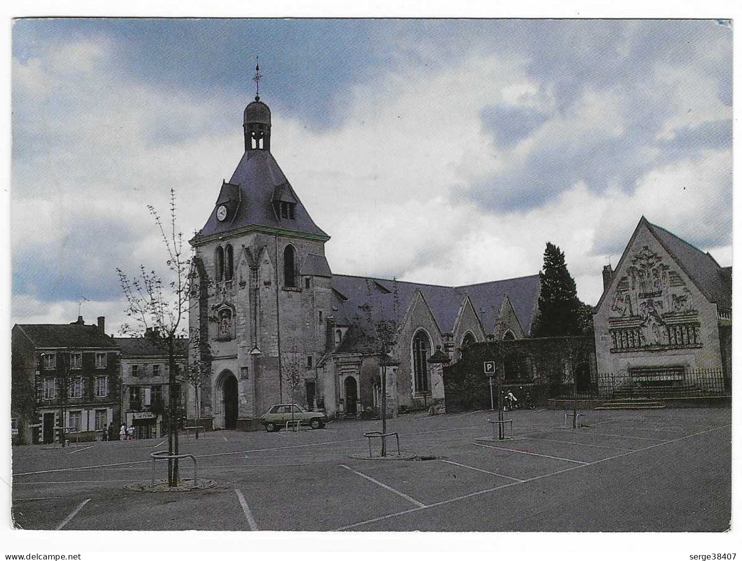 Ancenis - 1988 - Renault 5 - Place De L'Eglise  # 10-23/19 - Ancenis