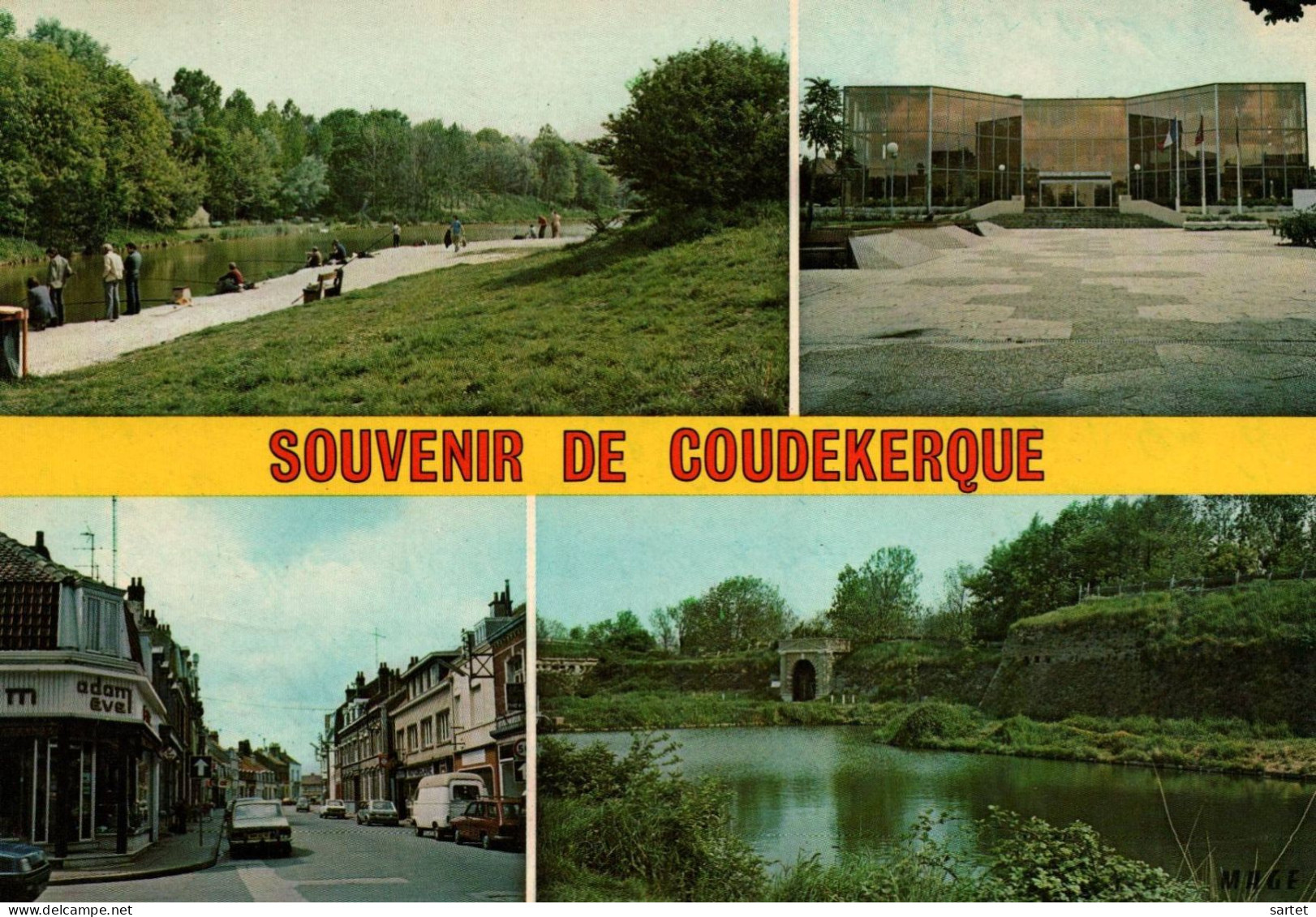 Coudekerque - Pont, Airie, Rue Pasteur, Jardin Public - Coudekerque Branche