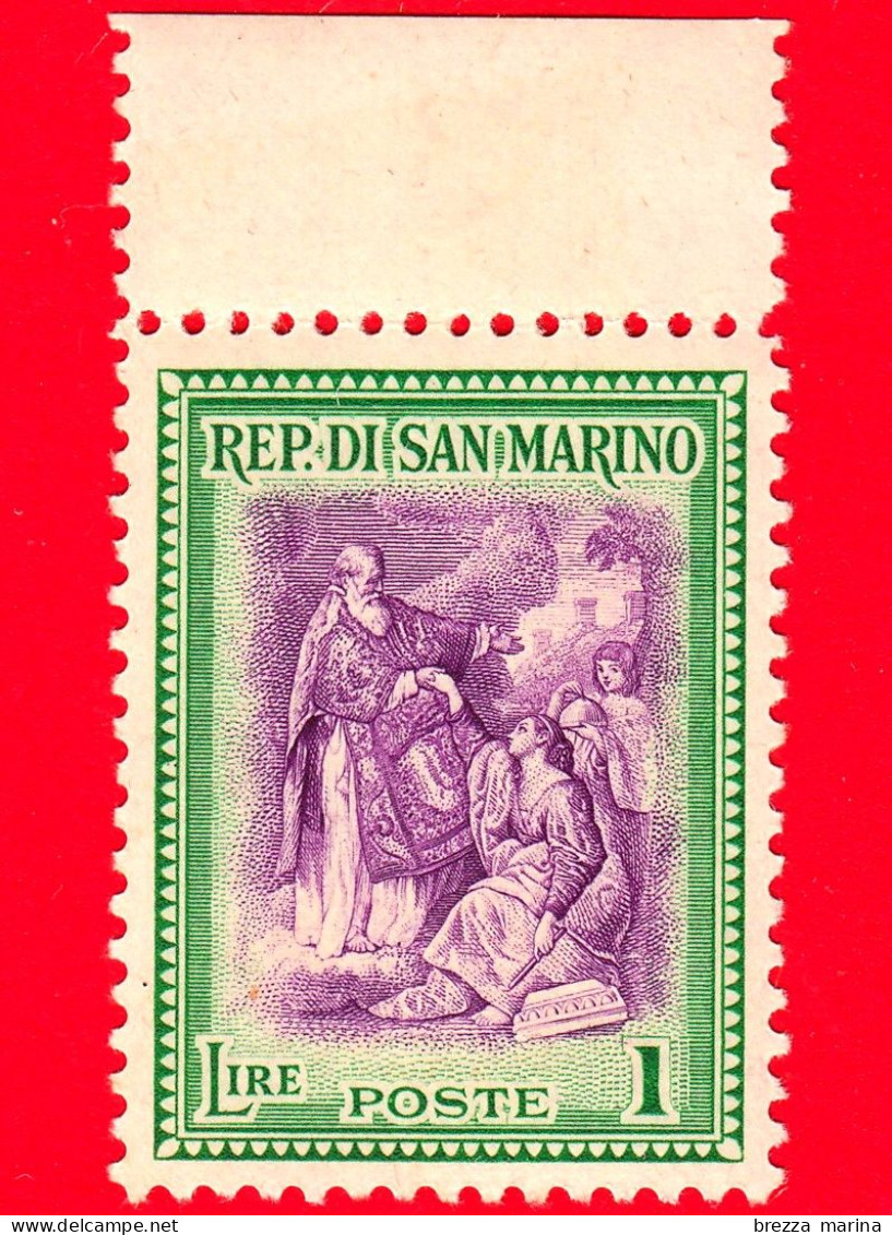 Nuovo - MNH - SAN MARINO - 1947 - Ricostruzione Alberoniana - San Marino Rialza La Repubblica, Opera Di P.Batoni - 1 - Nuevos