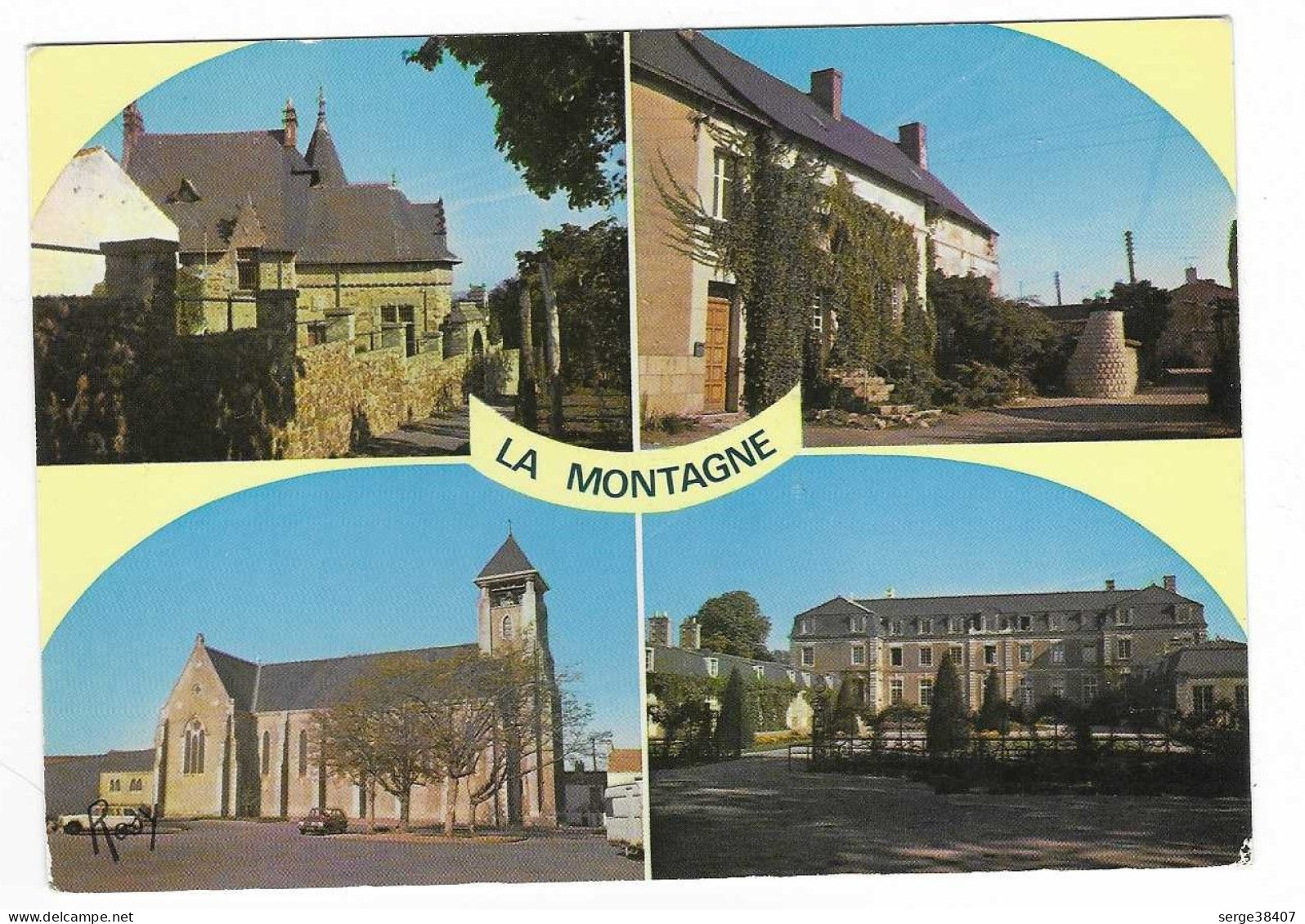 La Montagne - 1989 - Manoir De Port Joli - Château D'Aux - N°5504  # 10-23/19 - La Montagne