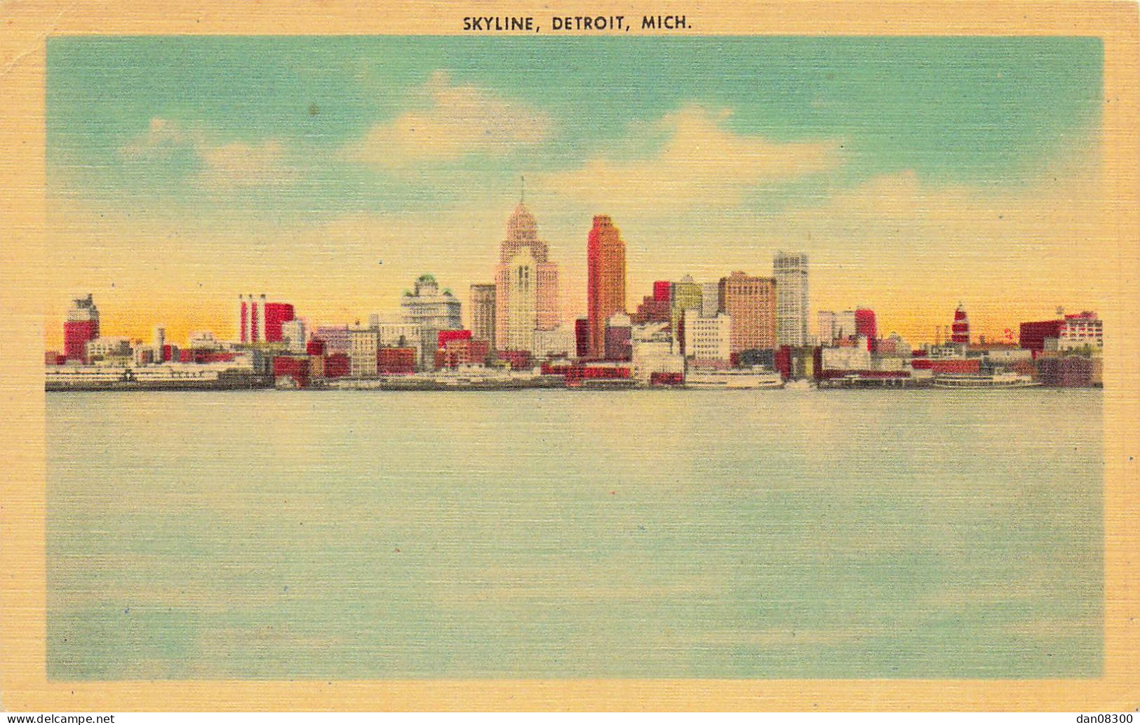 SKYLINE DETROIT MICHIGAN - Detroit