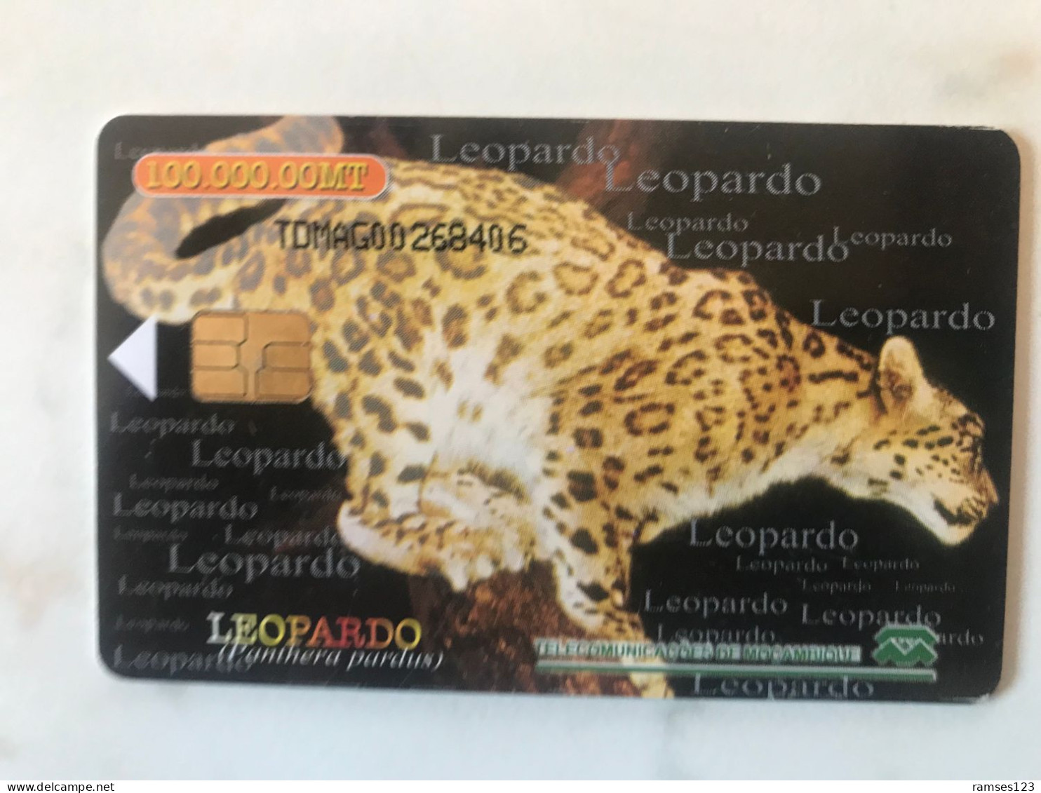 MOZAMBIQUE    LEOPARDO - Moçambique