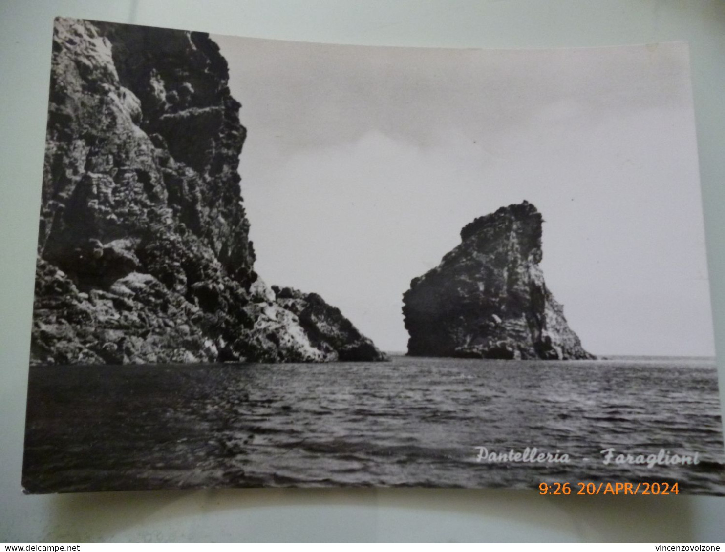 Cartolina  Viaggiata "PANTELLERIA Faraglioni" 1966 - Messina